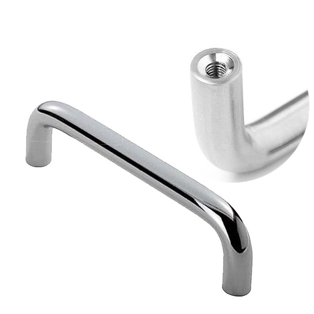 LS511 304 stainless steel pull 120mm long door pull handle iron