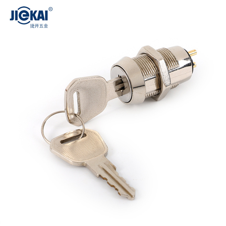 JK205 die-casting zinc alloy 125 118 key electronic scooter key switch lock manufacturer for China