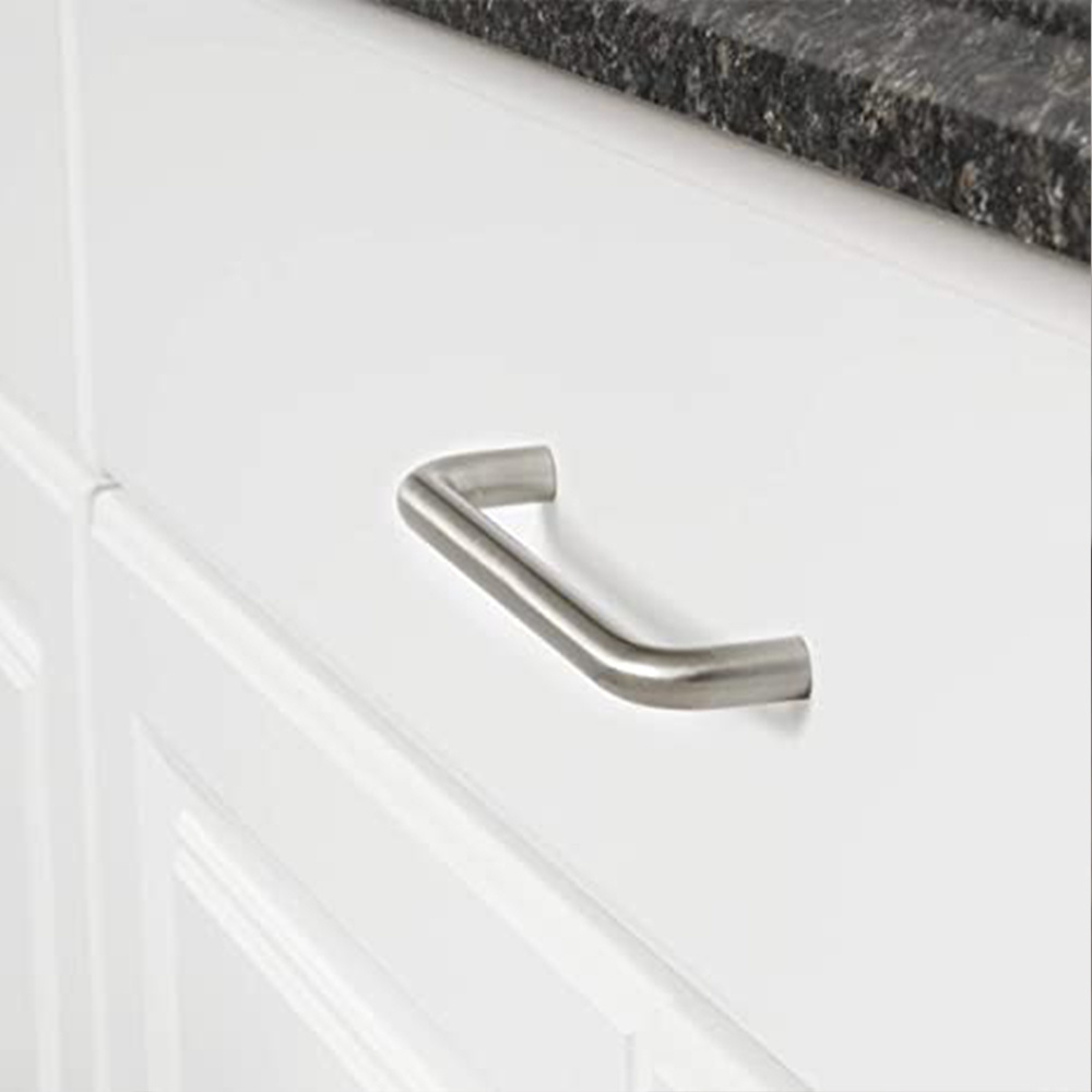 LS511 304 stainless steel pull 120mm long door pull handle iron