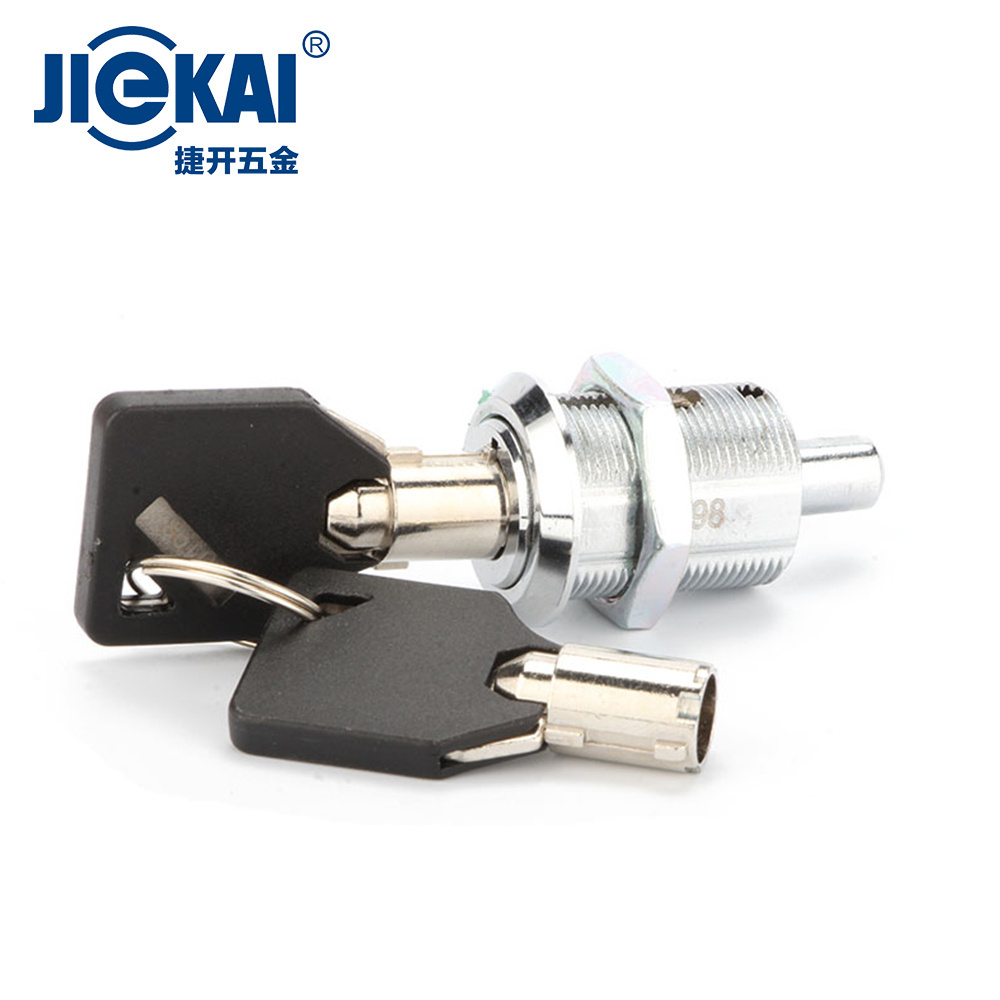 Hot sale JK523 Mini Push Lock round Cylinder lock Push In Open Lock for Metal Cabinet