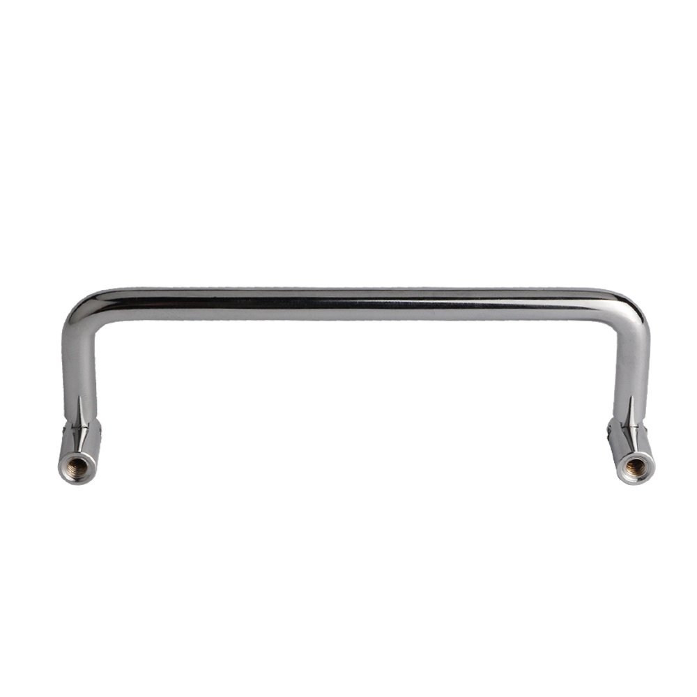 LS509 120mm metal furniture folding handle U shape cabinet pull folding handles