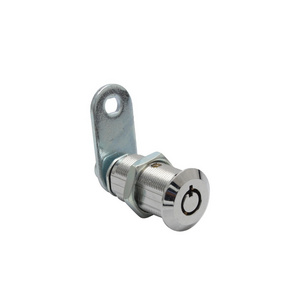 JK512 Cash Box Lock Series Circle The Key 19mm Quarter Turn Cam Latches For Cabinet Office