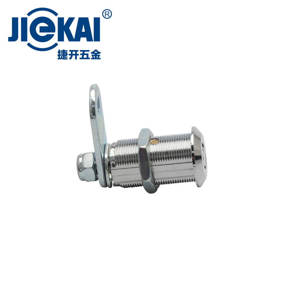 JK512 Cash Box Lock Series Circle The Key 19mm Quarter Turn Cam Latches For Cabinet Office