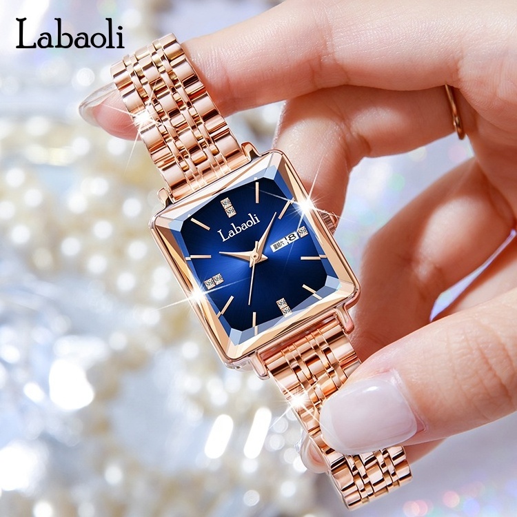 LONGBO Digital Wrist Watch Women Watches Gold Luxury Brand Latest Ladies Ladies Glass Waterproof New Design Fashion Girls Watch