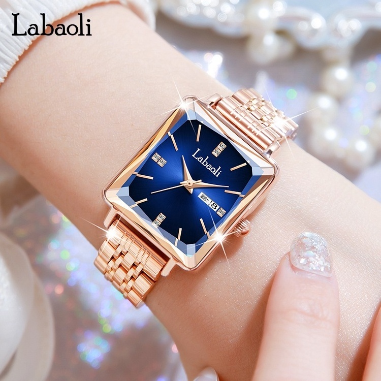 LONGBO Digital Wrist Watch Women Watches Gold Luxury Brand Latest Ladies Ladies Glass Waterproof New Design Fashion Girls Watch