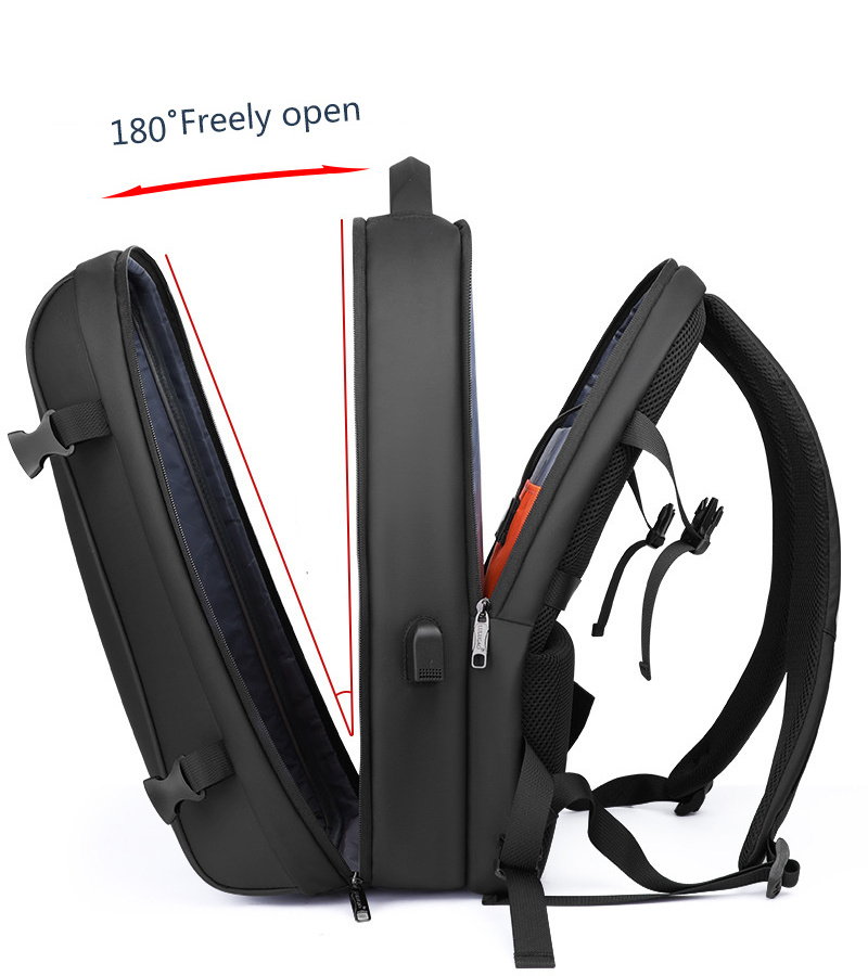 High Quality Computer USB Charging Backpacks Anti Theft TSA Lock Travelling Laptop Backpack for men Women