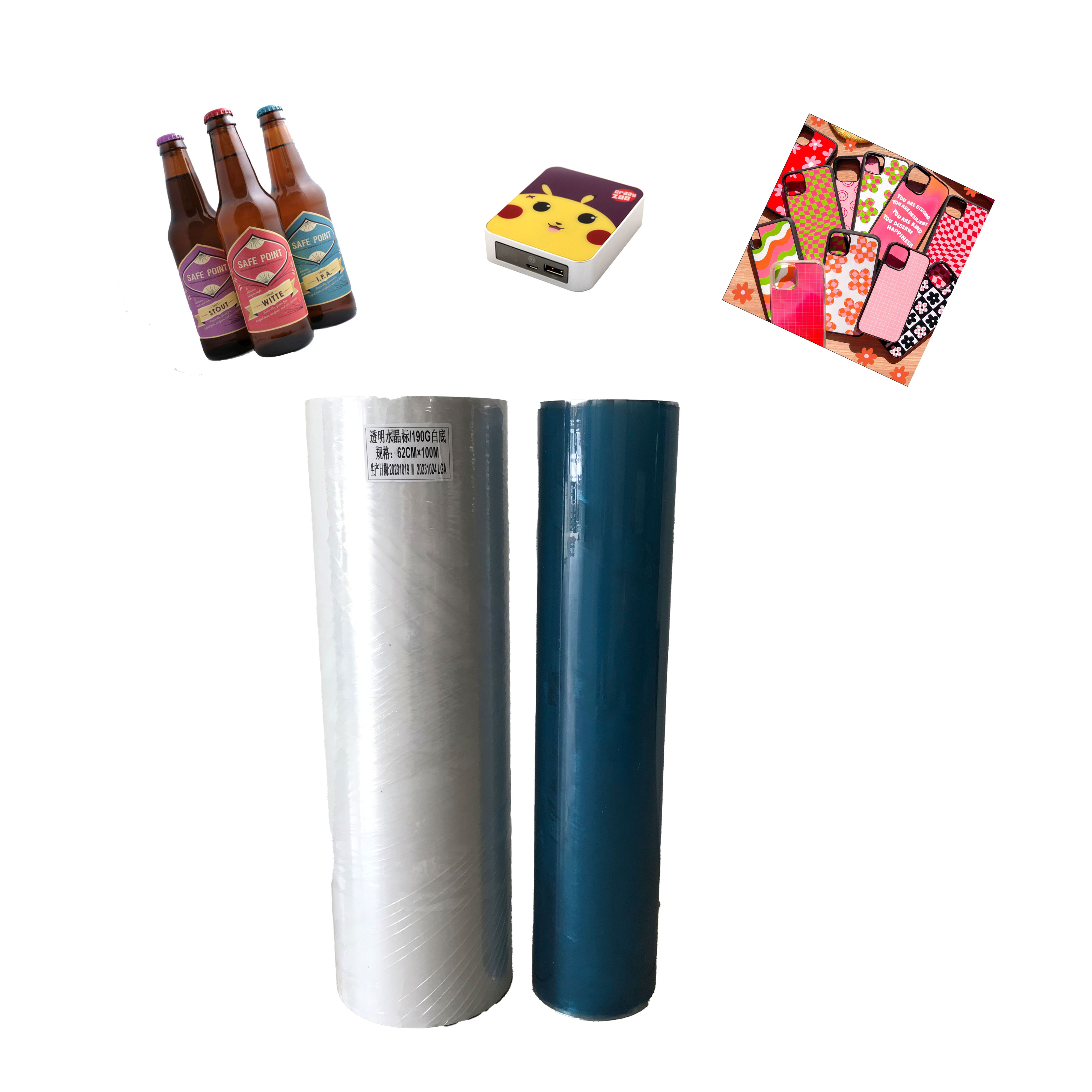 Guangzhou Factory Uv Dtf Transfer Ab Pet Film Roll 30*100cm Ab Film Transfer Dtf A3 30 Cm Uv Dtf Print Film