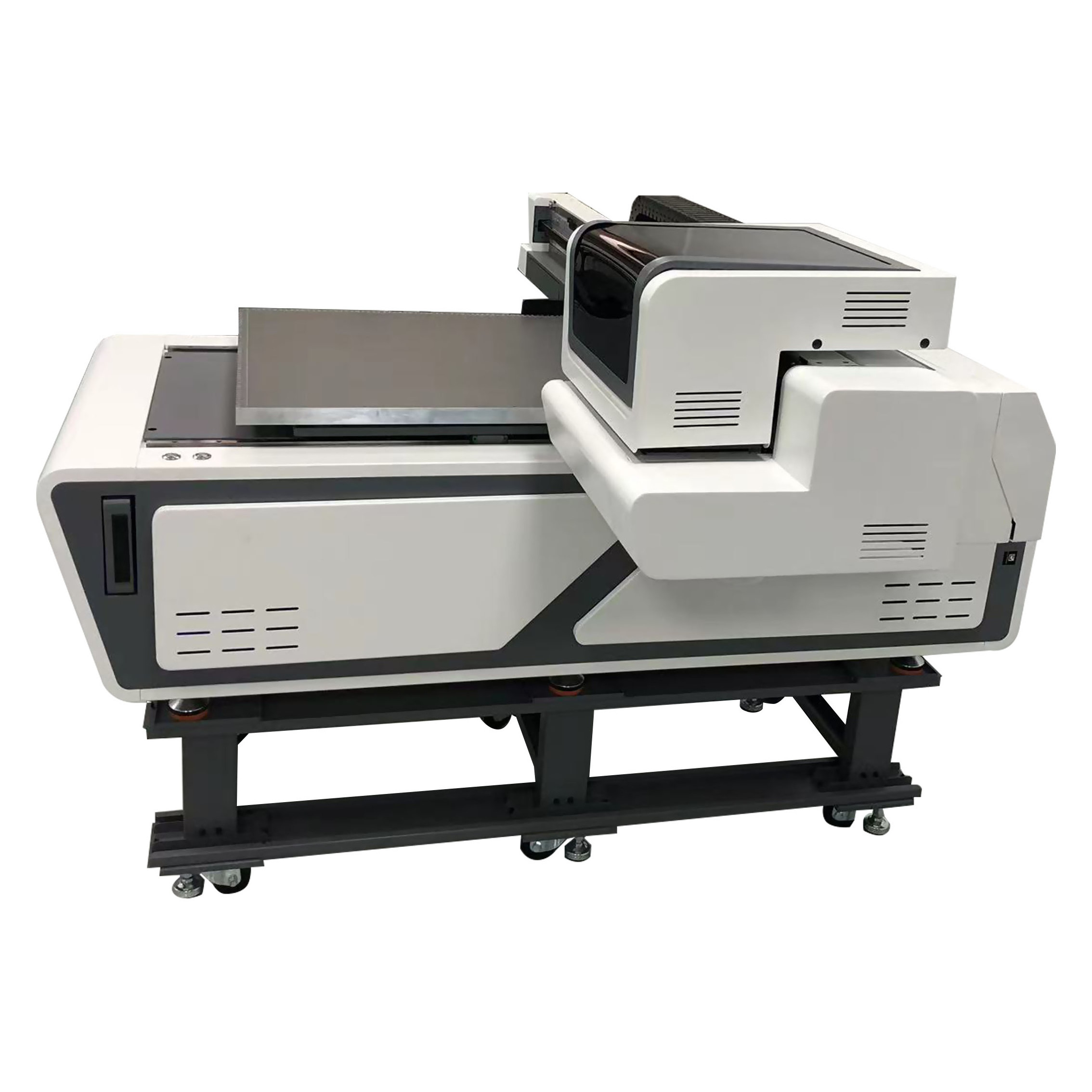 High Definition Output UV Flatbed Printer A1 6090 3D Waterproof Image Printing Machine with 3 XP600 Printhead