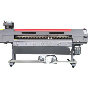 1.8m Eco Solvent Printer Ricoh Print Head Hybrid Printer For Canvas/vinyl Sticker/poster Printing