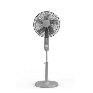 16 Inch Stand Fan Ventilateur Rechargeable Stand Fan DC Solar Powered Electric Fan