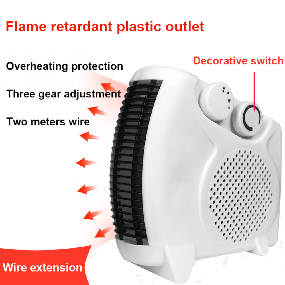 Winter Warming Camping Usuage Portable Fan Heater, Heat Fan,Adjustable Thermostat And Affordable electric heaters