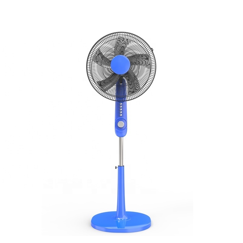 16 Inch Stand Fan Ventilateur Rechargeable Stand Fan DC Solar Powered Electric Fan