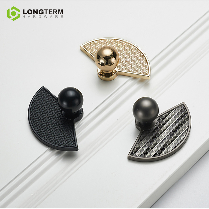 Zinc Alloy Modern Furniture Handles Drawer Pulls and Knobs for Cabinets Kitchen Cabinet Handle Hardware