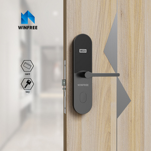 aluminium locks hotel management software system access keys and cards Rfid card hotel room door lock