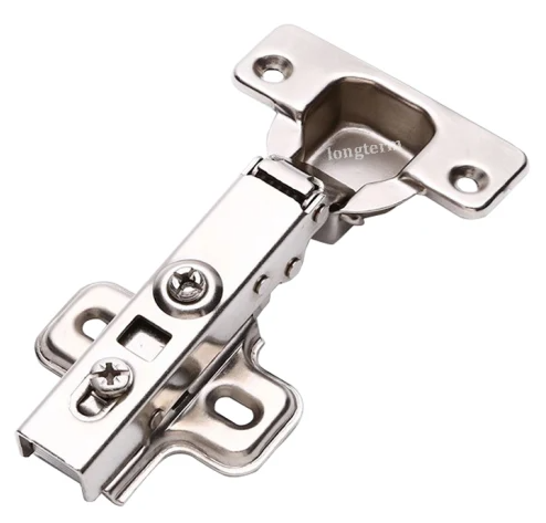 Furniture clip on  35mm Square Two Holes Close Tail Self-Discharging Hydraulic Steel Cabinet Hinges