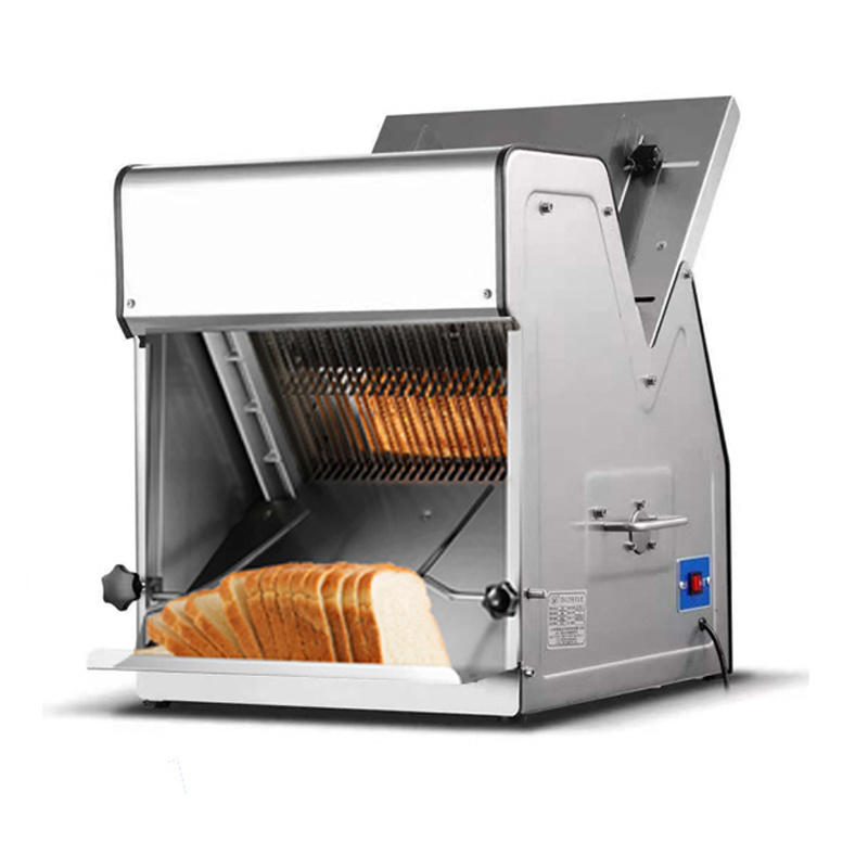 Fully Automatic Square Bag Cutting Machine Toast Bread Slicer