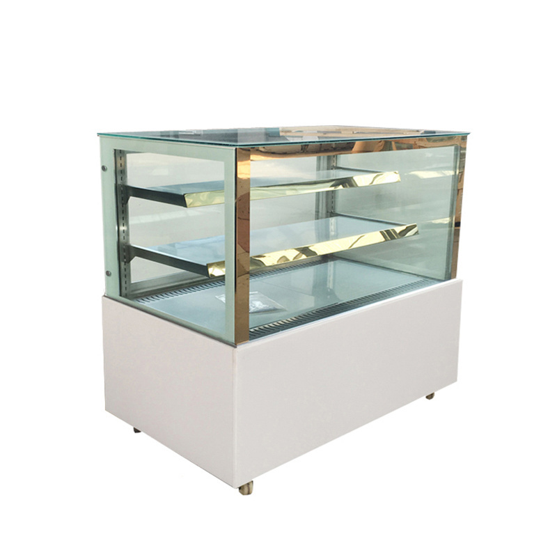 Cake Display Fridge 3 Layer Cake Chiller Display Showcase For Cakes Shop Retail Store Display