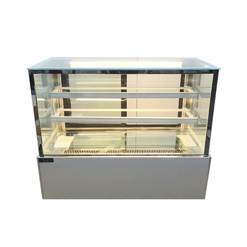 Cake Display Fridge 3 Layer Cake Chiller Display Showcase For Cakes Shop Retail Store Display