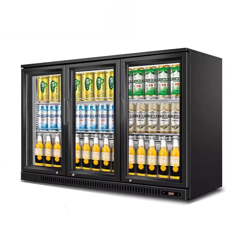 Commercial Upright Beauty Glass Door Cooler Cola Beverage Monster Drink Display Fridge Mini Energy Drink Fridge