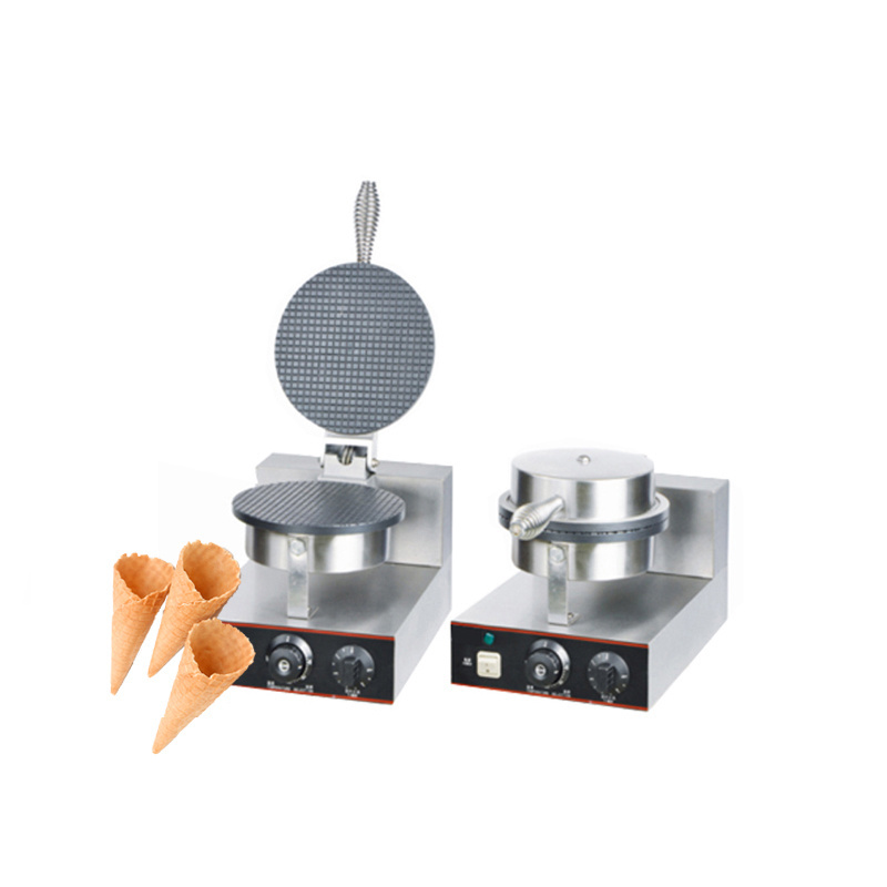 Wholesale Household 220V Automatic Egg Roll Electric Ice Cream Mini Waffle Cone Maker