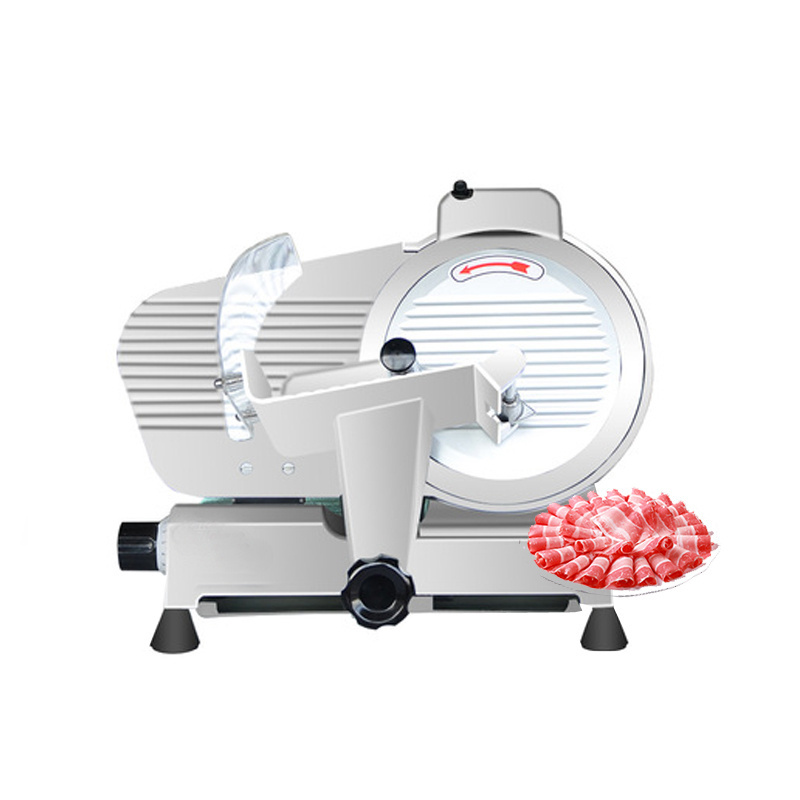 Desktop Auto Meat Slicer Bacon Luncheon Meat Slicer Manual Frozen Meat Slicer