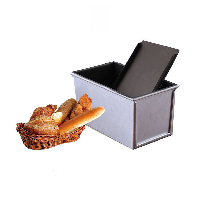 Bread Loaf Box /Nonstick 450g Bread Tins With Lid Nigeria Market Toast Baking Pan