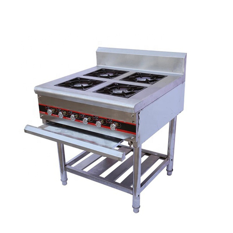 Hot Sale Industrial Cooking Range Free Standing Gas Stove 6 Burners With Oven Price