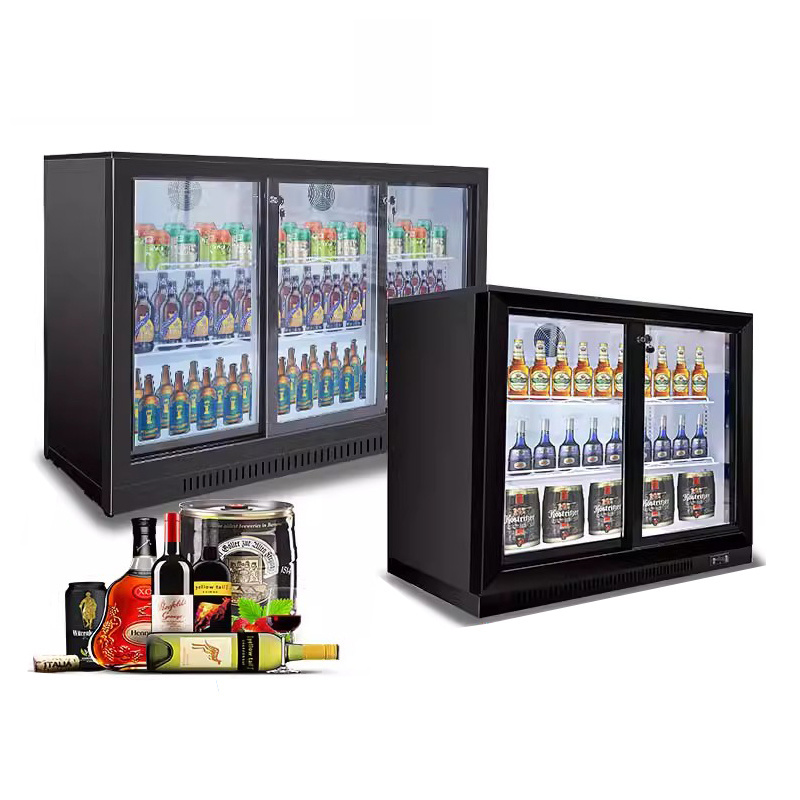 Commercial Upright Beauty Glass Door Cooler Cola Beverage Monster Drink Display Fridge Mini Energy Drink Fridge