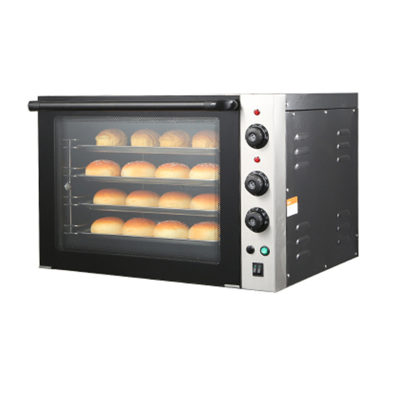 Commercial Bakery Equipment Prices Hot Air Electric Convection Oven 4 Decks Steam Oven Industrial Bread Baking Baked Potato Oven