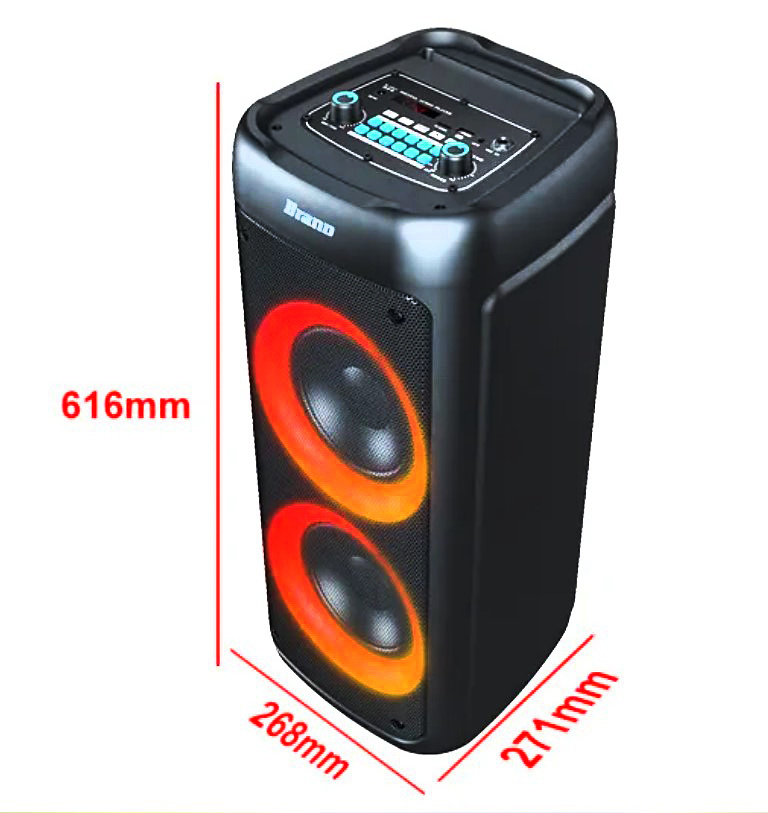 Professional Large BT wireless battery mobile sound system for church speaker Party trolley speaker dj equipment