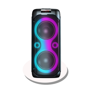 Woofer sound equipment guitar speaker jb l partybox factory double 8 Inch plastic outdoor cheap portable dj powered speaker