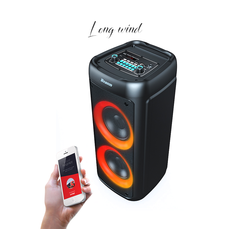 Professional Large BT wireless battery mobile sound system for church speaker Party trolley speaker dj equipment