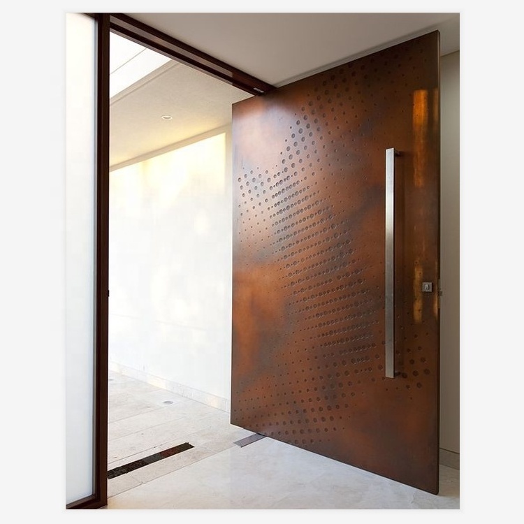 Pretty home wood door, Exterior Front Main Entry Solid Core Design Modern Pivot Wooden Doors