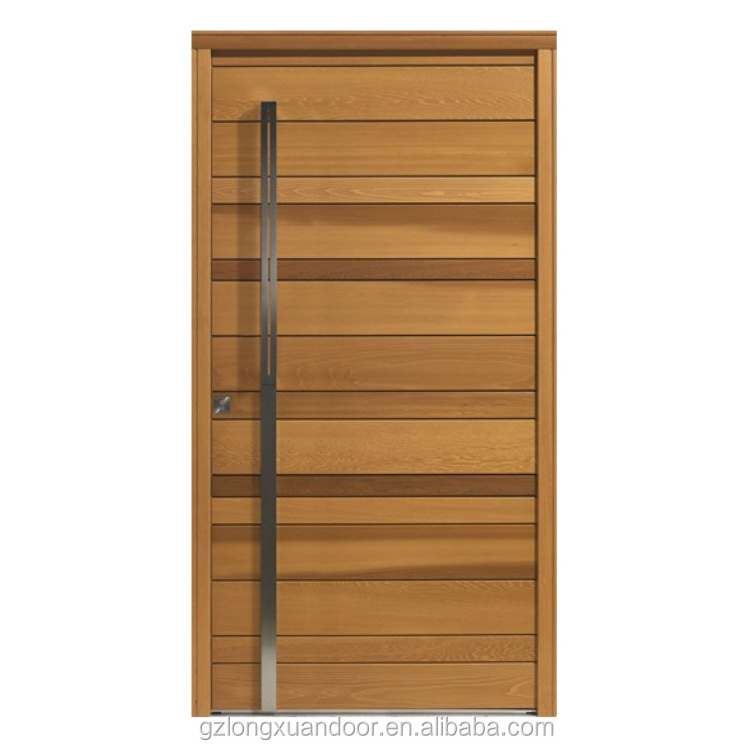 Flush and Contemporary design  Customized Wood Anti Fire Doors for houses