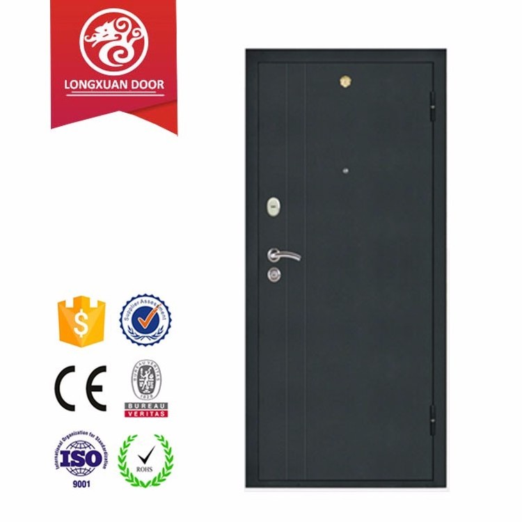 panic bar door closer outdoor fire resistant  certificate 20 30 60 90 120 steel door commercial metal fire rated door