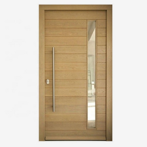 MDF wooden interior door with Promotion Custom Modern design eucalyptus wooden room office door