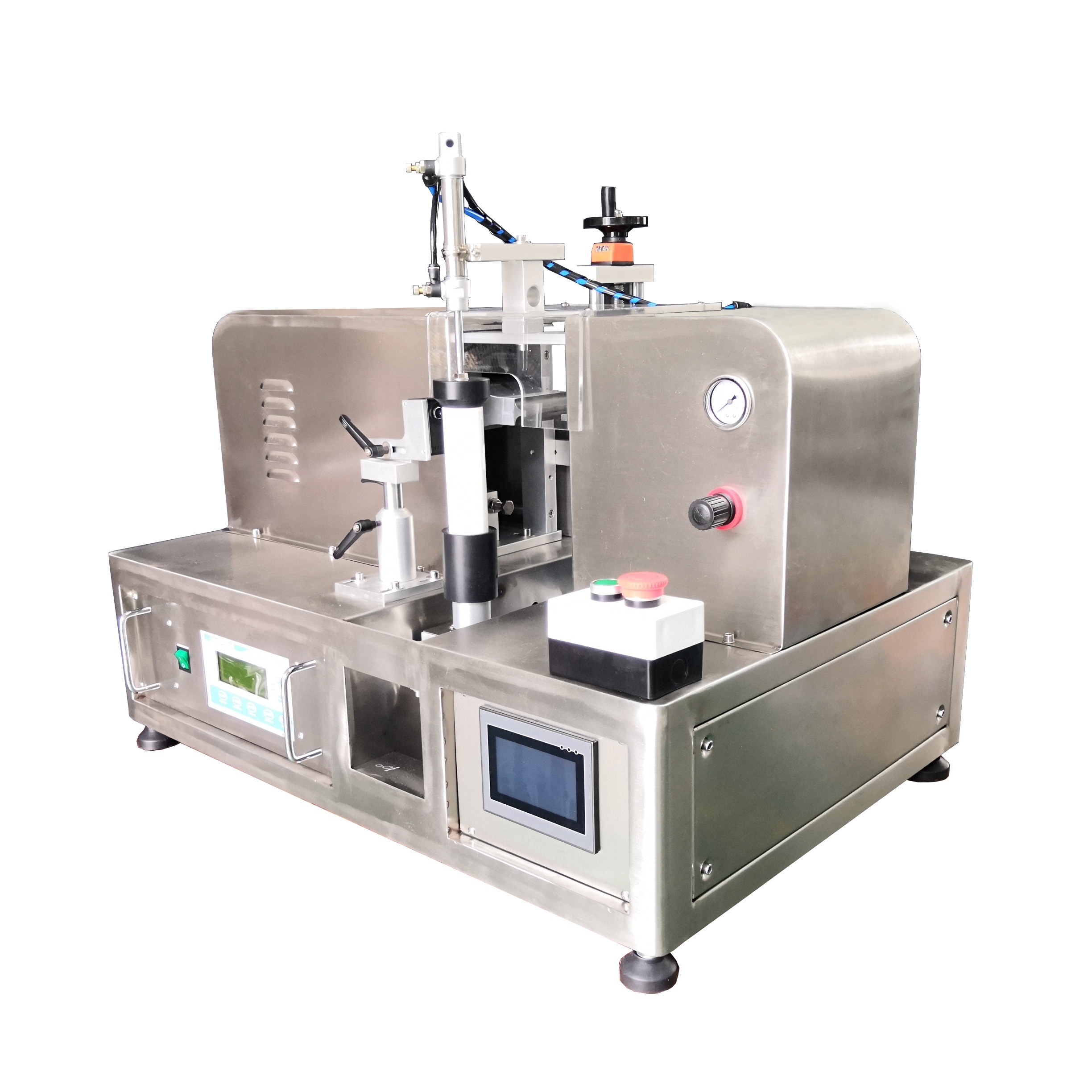 Laminated tube sealing machine for toothpaste