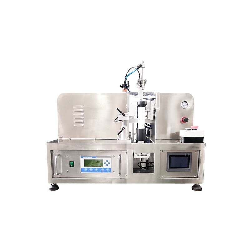 Laminated tube sealing machine for toothpaste