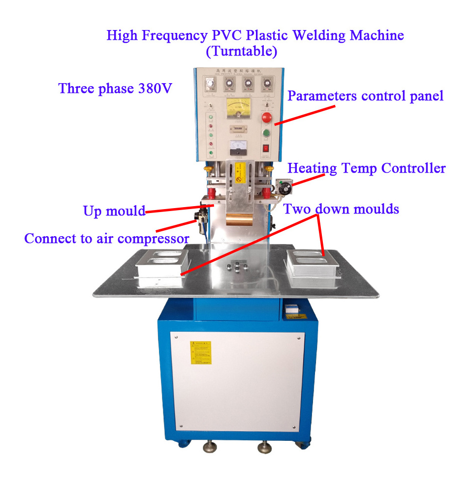 5Kw Blister and paper card high frequency induction welding machine