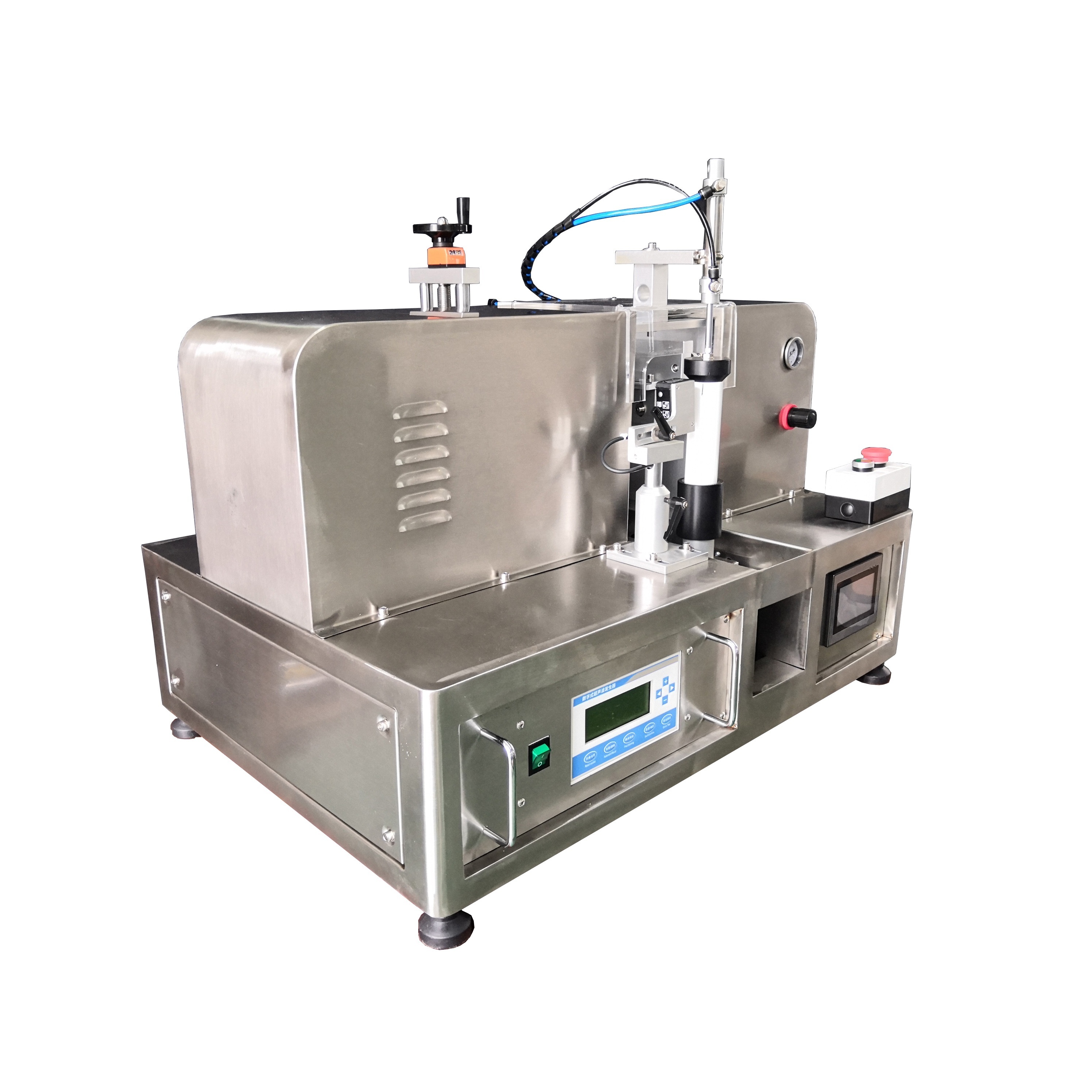 Laminated tube sealing machine for toothpaste