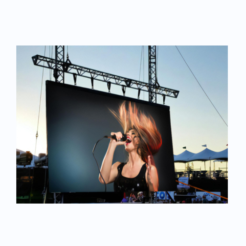 lay exhibition booth stage scree stage background led display screen led panel p3.91  easy install stage dance floor led display