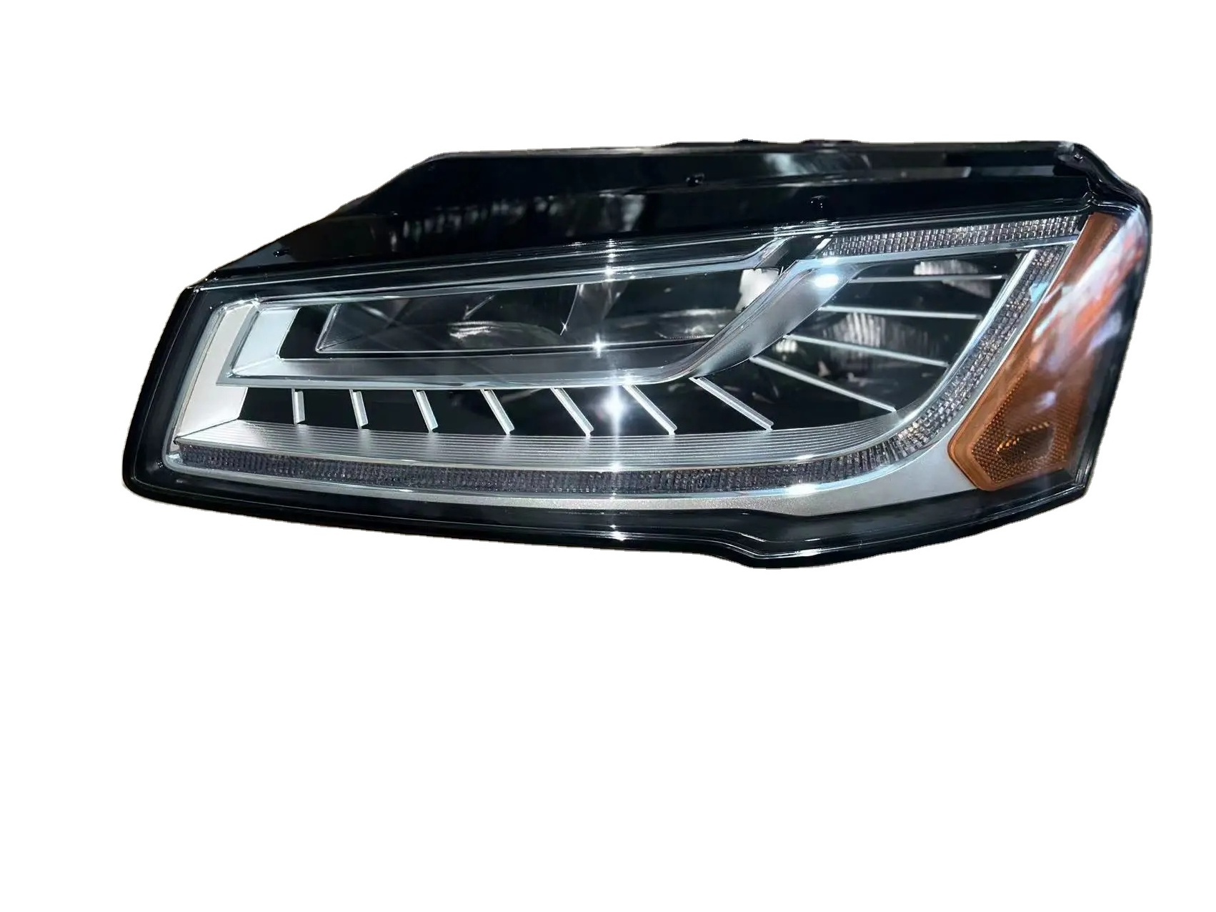 Genuine used LED headlight For Audi A8L D4 2014 TO 2018 audi a8 BODY KIT d3 tail light 2002-2010 fifine high quality