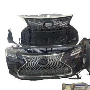 news body kits update front bumper to sports model car accessories for Toyota Camry car grills and fog lights