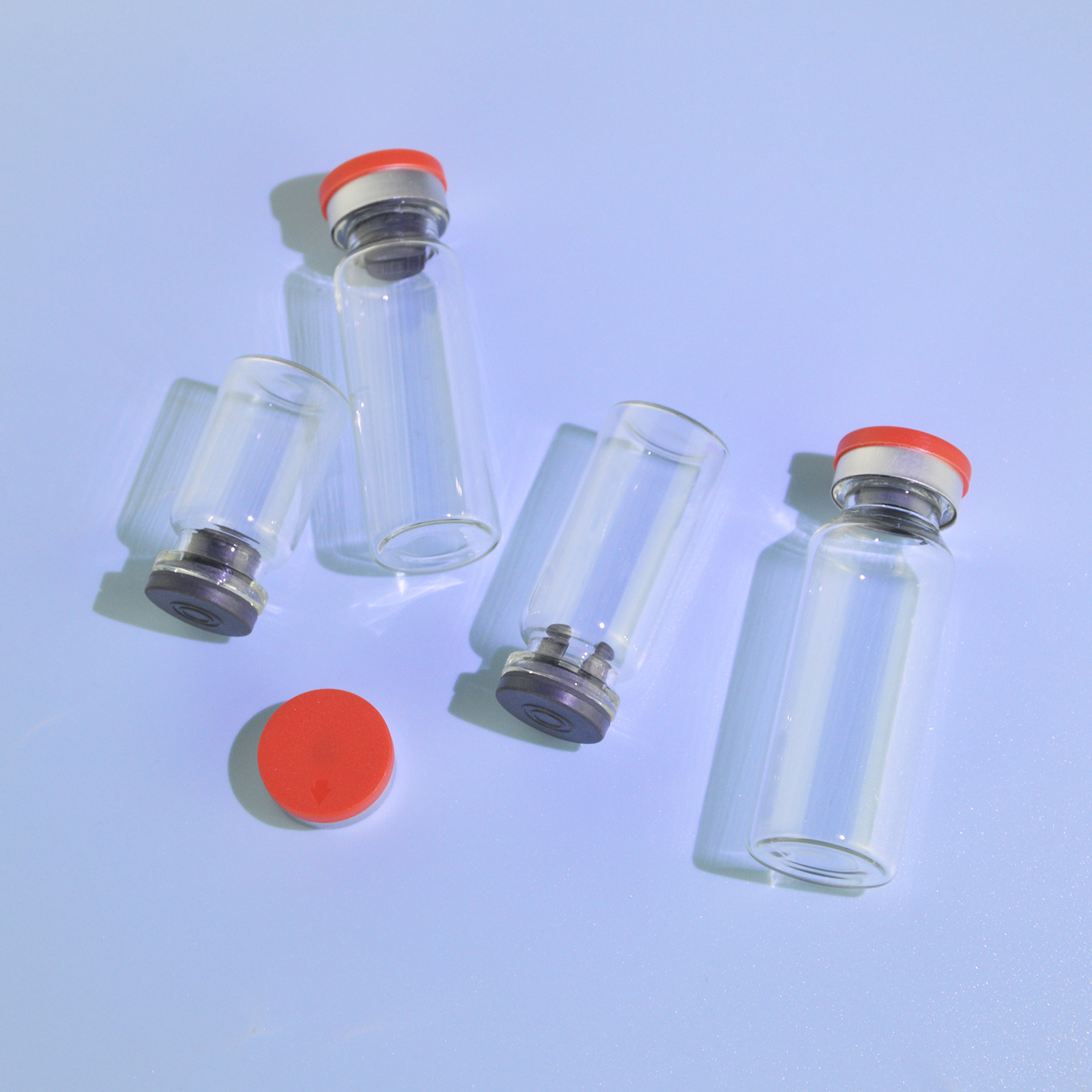 Freeze Dried Injection Vials Screen Logo Printed 3ml 5ml 6ml 7ml 8ml 10ml 15ml Pharmaceutical Vial Botox Glass Bottle