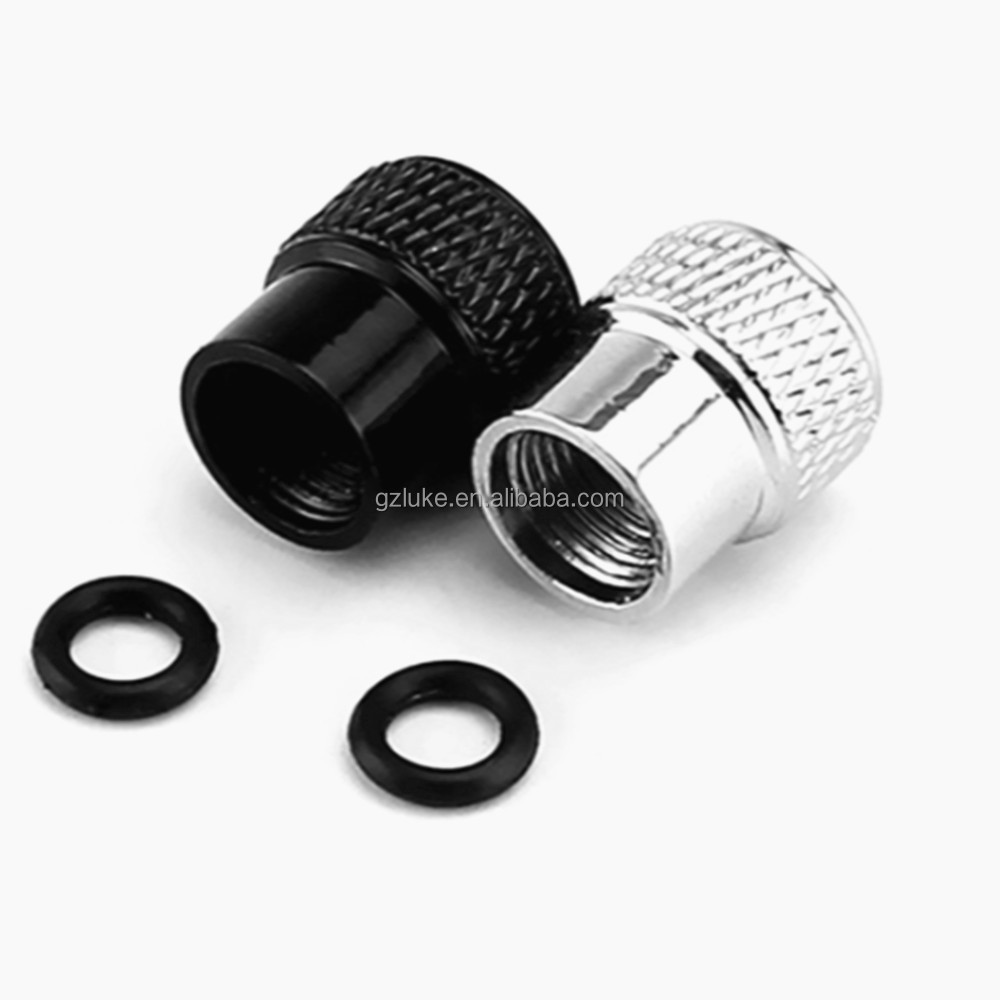 Aluminum alloy Car Wheel Tire Valve Stem Caps Dust Covers Aluminum Tire Wheel Stem Air Valve Cap