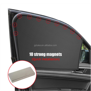 Magnetic Auto Curtains Sun Shade Front & Rear Car Window Screen Film Cover Sunshade UV Protector