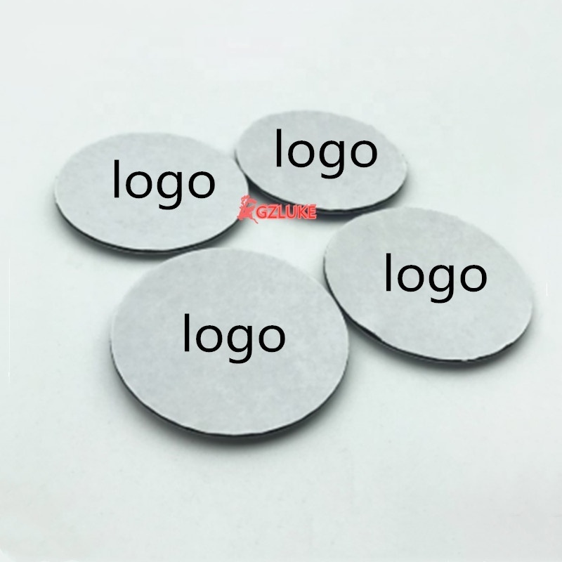 Aluminum Car Wheel Center Hub Cap Sticker 45MM 56MM 65MM  fit for car logo