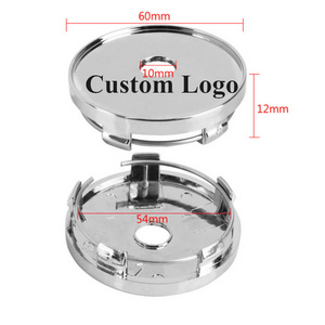 Customize car wheel hub cap sticker ABS 45mm 54mm 56mm 60mm 68mm 75mm Design logo car wheel center caps