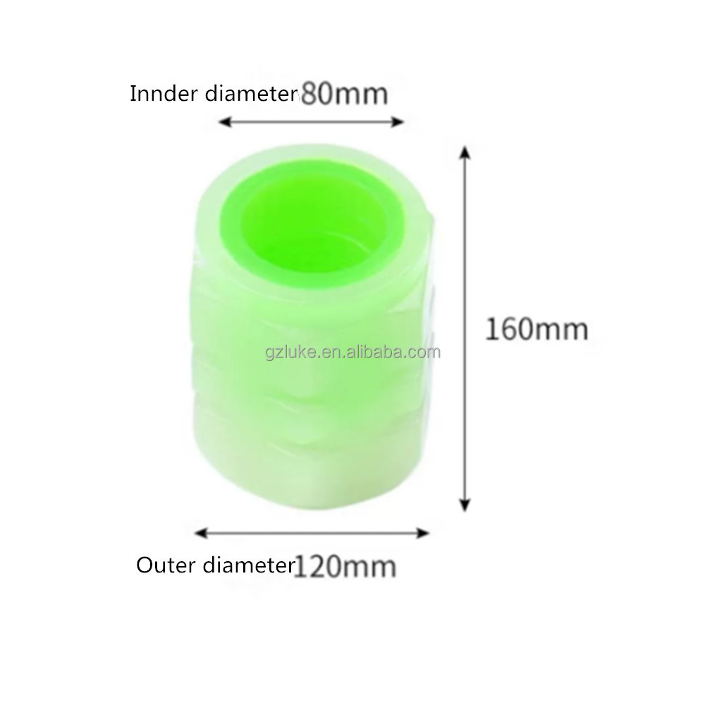 Universal Luminous Valve Caps Fluorescent Green Blue Red Night Glowing Motorcycle Car Bicycle Wheel Tyre Hub Covers