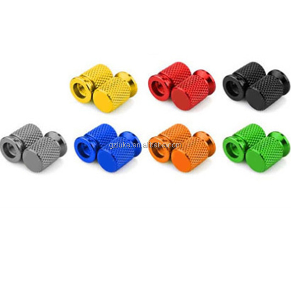 Metal Tire Valve Stem Cap Cover 12MM Leak-Proof Tire Air Cap Universal for Automobile MotorBICYCLE